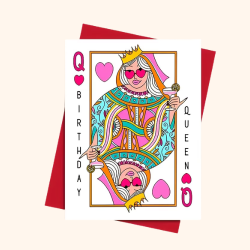 Birthday Queen Birthday Card