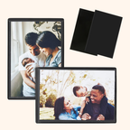 magnetic photo frame for fridge black